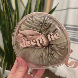 Sleepy Tie Satin Scrunchie Size Small
